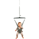 Jolly Jumper Bouncer Deluxe With Foot Rattles - Grey image 0