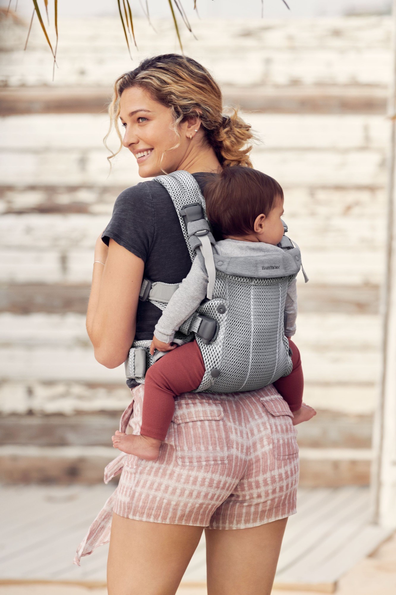 Babybjorn Harmony Carrier Silver Mesh Baby Carriers Baby Bunting NZ