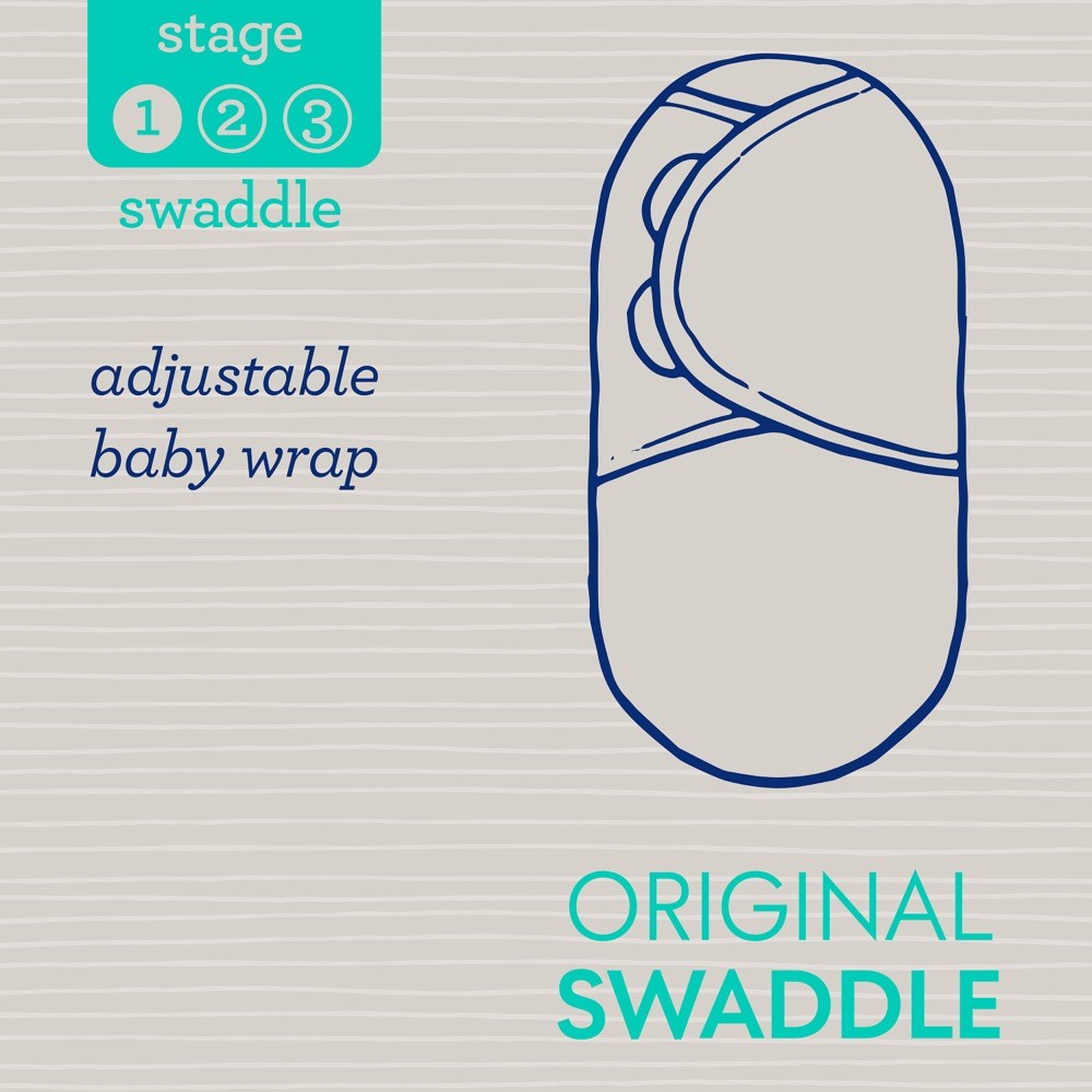 Swaddle Me Swaddle 0.5 Tog Crown Small 2 Pack Swaddles Baby Bunting AU