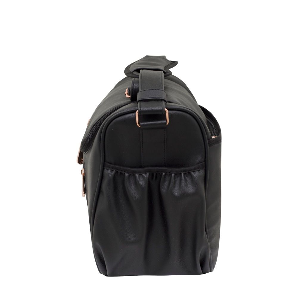 Great Expectations Nappy Bag Zoe Vegan Leatherette - Black | Nappy Bags ...