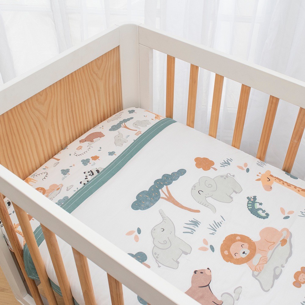 Baby bunting lion king cot set sale