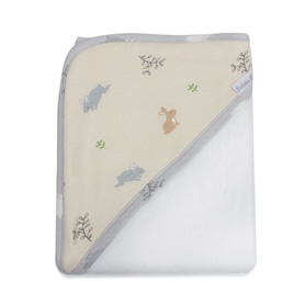 Bubba Blue Bunny Forest Hooded Towel