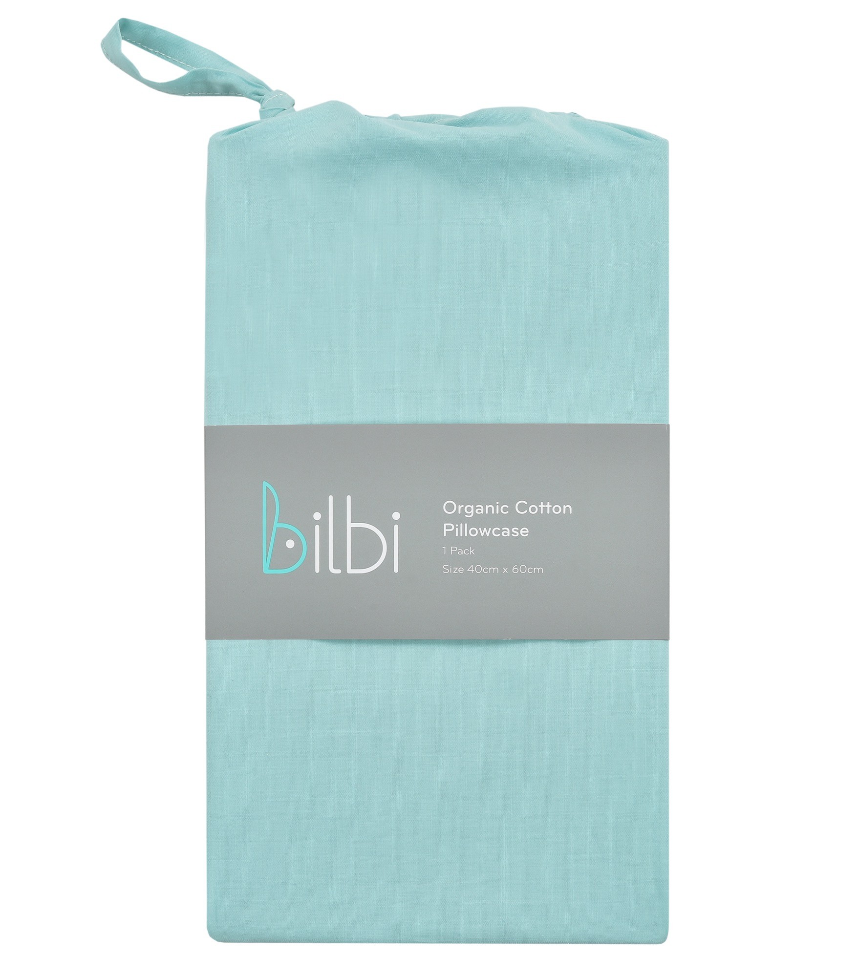 Bilbi Organic Cotton Pillowcase Aqua Pillow Cases Baby Bunting AU