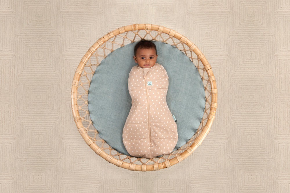 Ergopouch Swaddlebag Cocoon 2.5 Tog Golden 03 Months Swaddles Baby