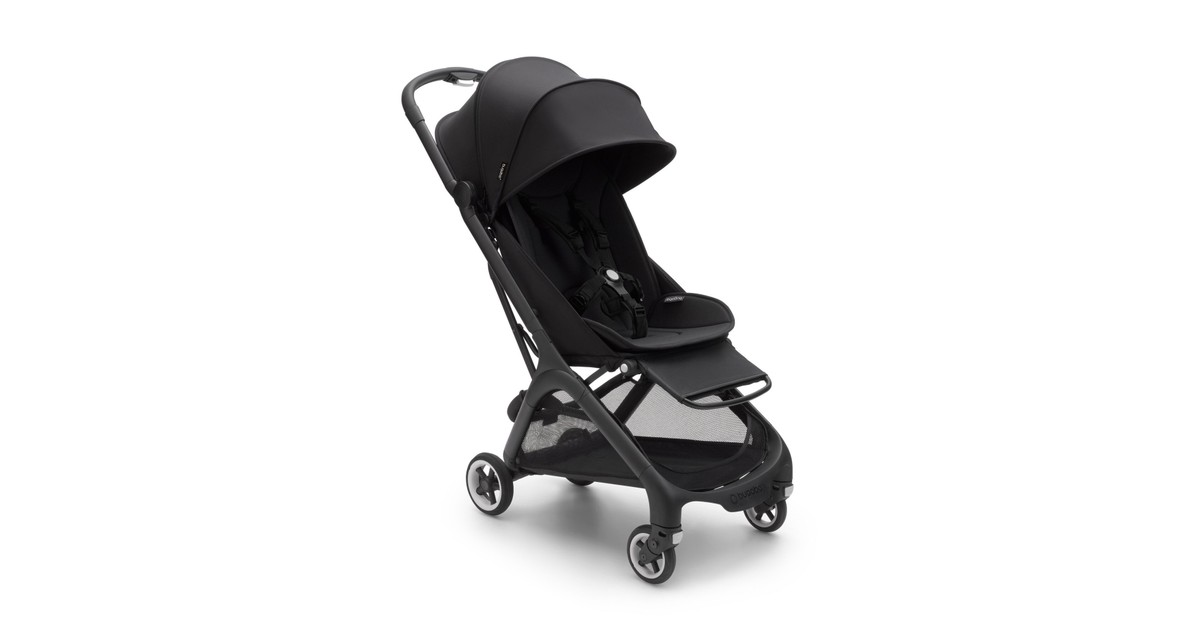 Bugaboo Butterfly Stroller Black/Midnight Black Baby Bunting AU