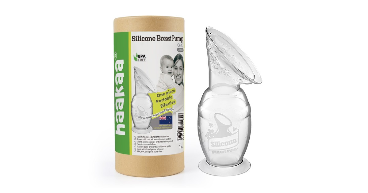 Haakaa Silicone Breast Pump- 100ML | Baby Bunting AU