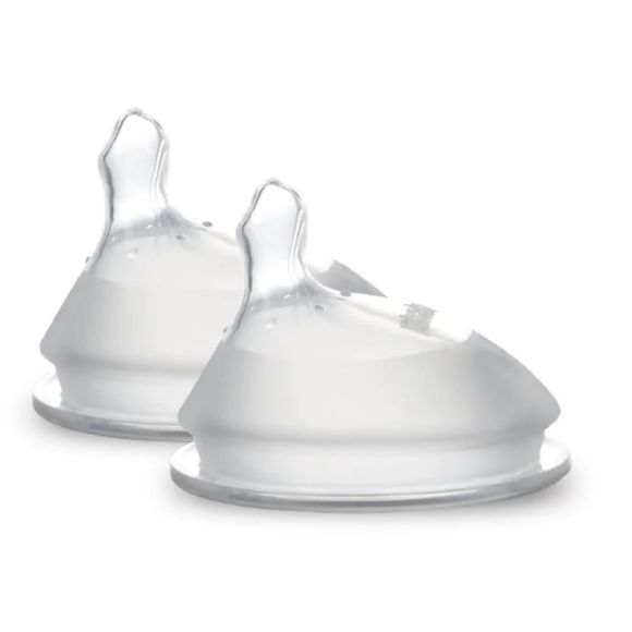 Haakaa Silicone Orthodontic Teat 2 Pack Large