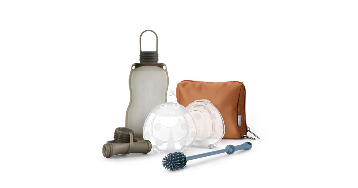 Haakaa Breastmilk Save Stash Pack Rust Baby Bunting NZ
