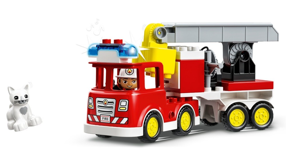 Lego Duplo Fire Truck Interactive Toys Baby Bunting AU