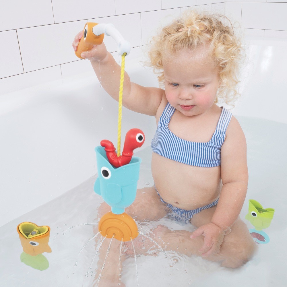 Yookidoo Catch ‘N’ Sprinkle Fishing Set Bath & Water Toys Baby
