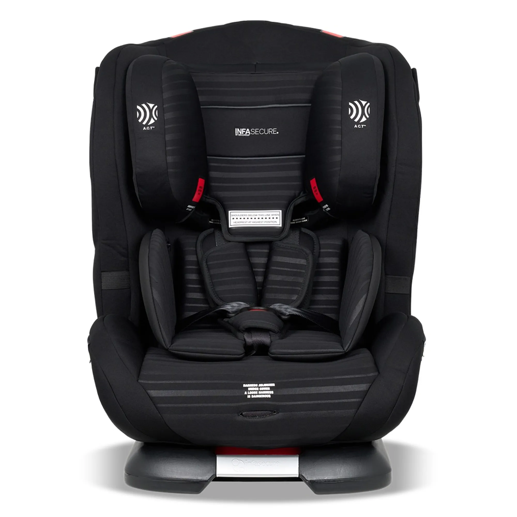 Infasecure Luxi II Caprice 0 to 8 Years Stripe