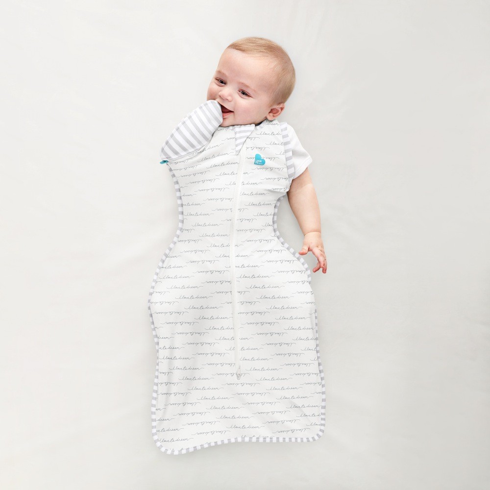 Love To Dream Swaddle Up Original Trans Bag 1.0 Tog Signature White