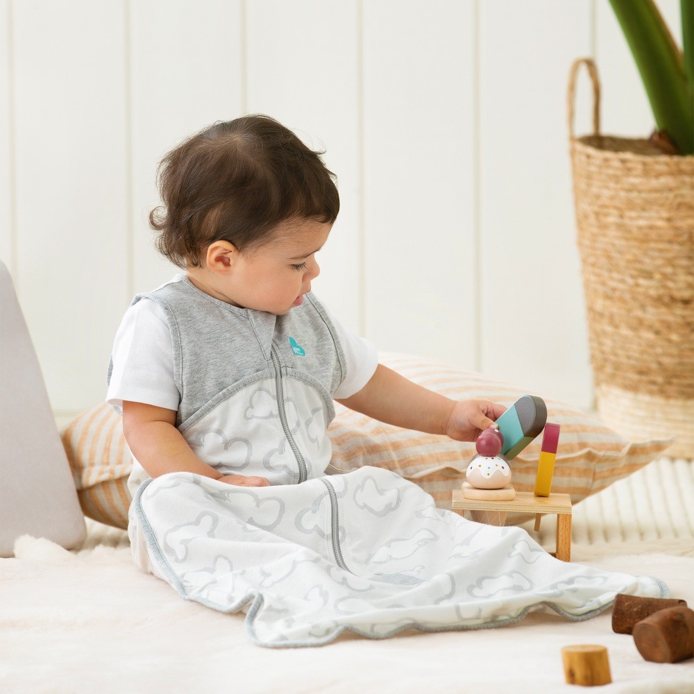 Love To Dream Sleeping Bag 0.2 Tog Daydream Grey 618 Months Baby