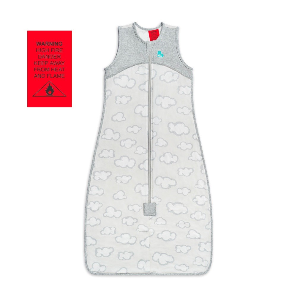 Love To Dream Sleeping Bag 0.2 Tog Daydream Grey 618 Months Baby