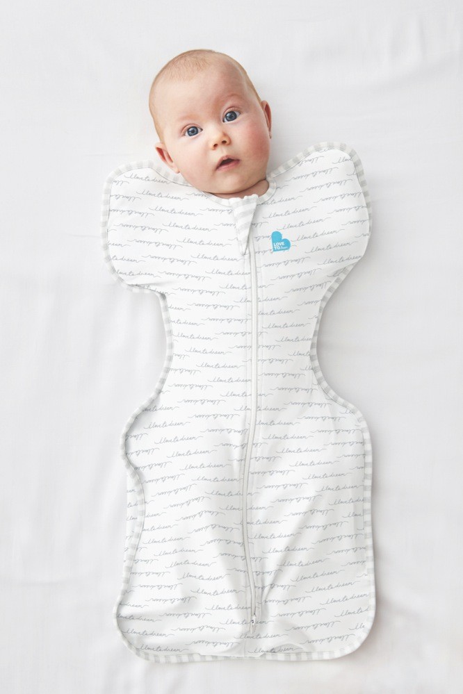 Love To Dream Swaddle Up Original 1.0 Tog Signature White Small