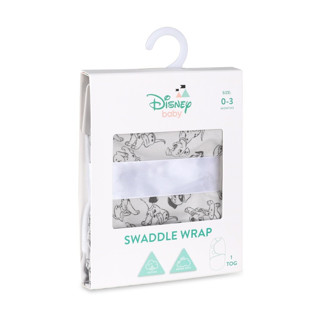 Disney Swaddle Bag 1.0 Tog 101 Dalmations 03 Months Swaddles Baby