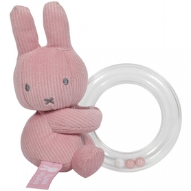 Miffy Ring Rattle Pink