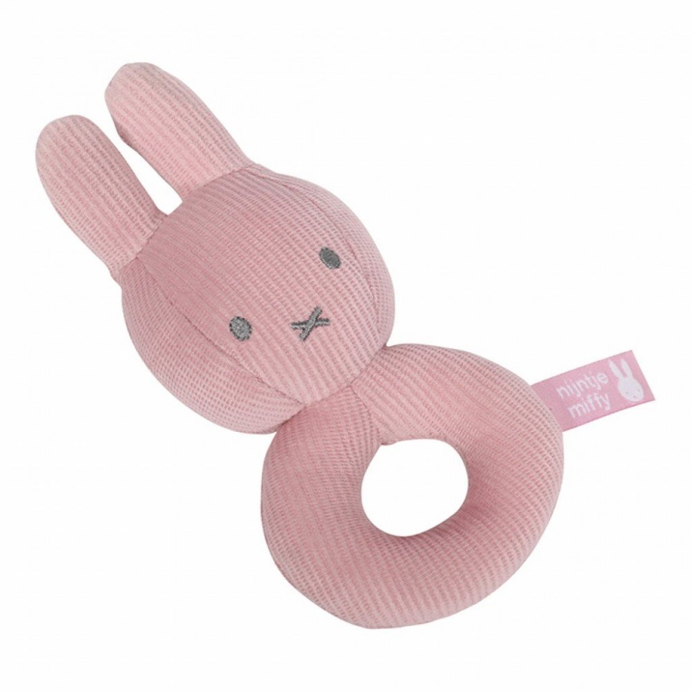 Miffy Soft Ring Rattle Pink | Soft 