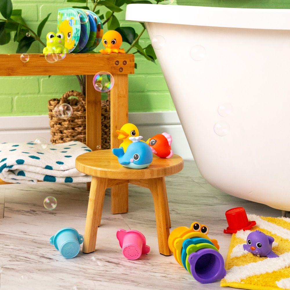 Bright Starts Splash Splash Baby Bath Set Interactive Toys Baby