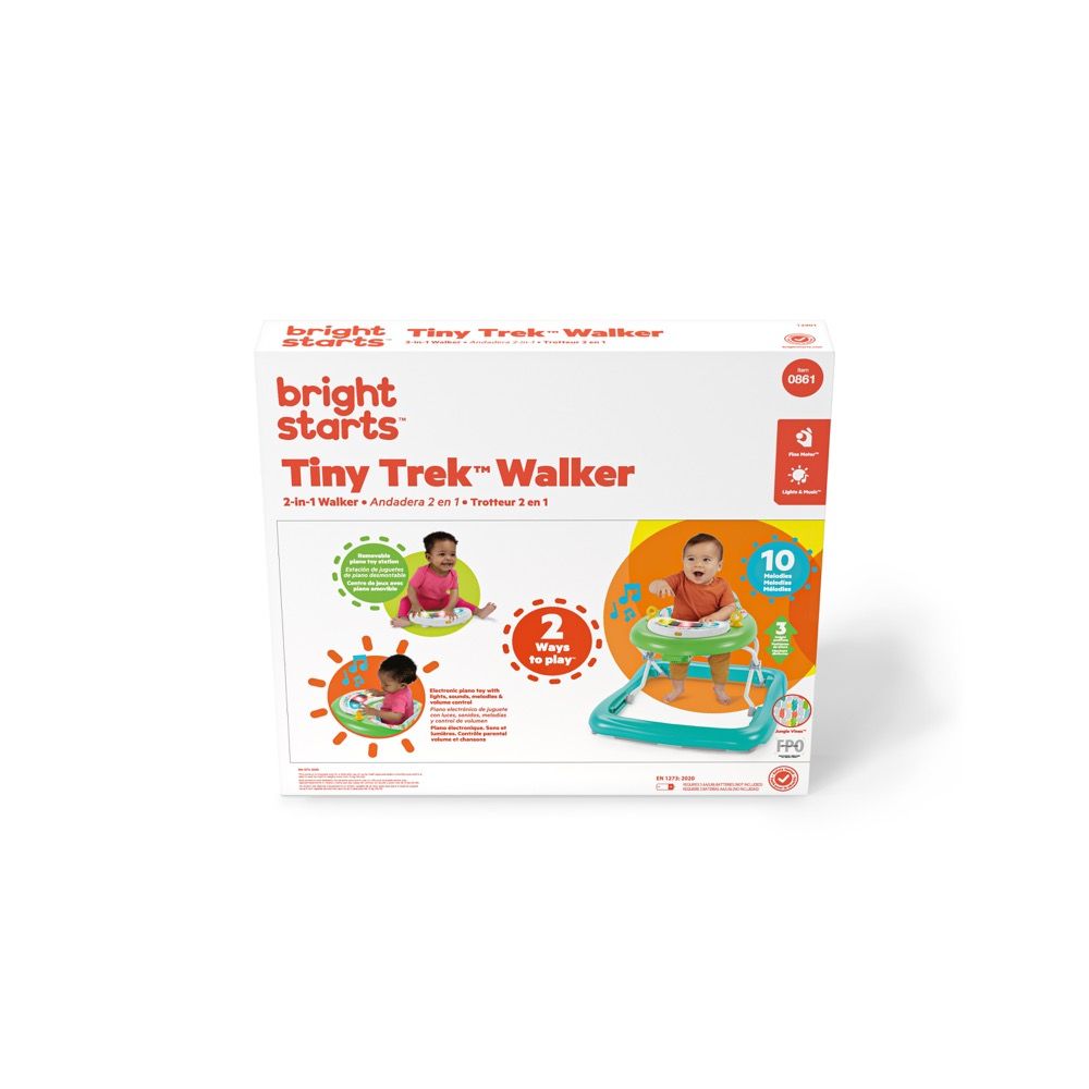 Bright starts 2 sale in 1 walker