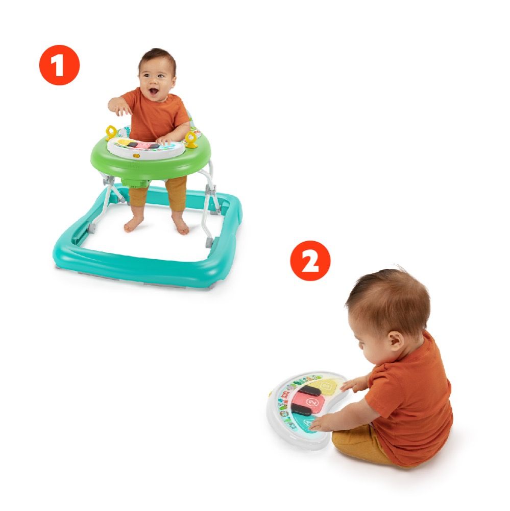 Bright Starts Tiny Trek 2in1 Activity Walker Walkers Baby Bunting AU