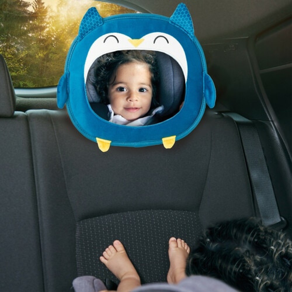 Diono Easy View Character Mirror Owl Mirrors & Shades Baby Bunting NZ