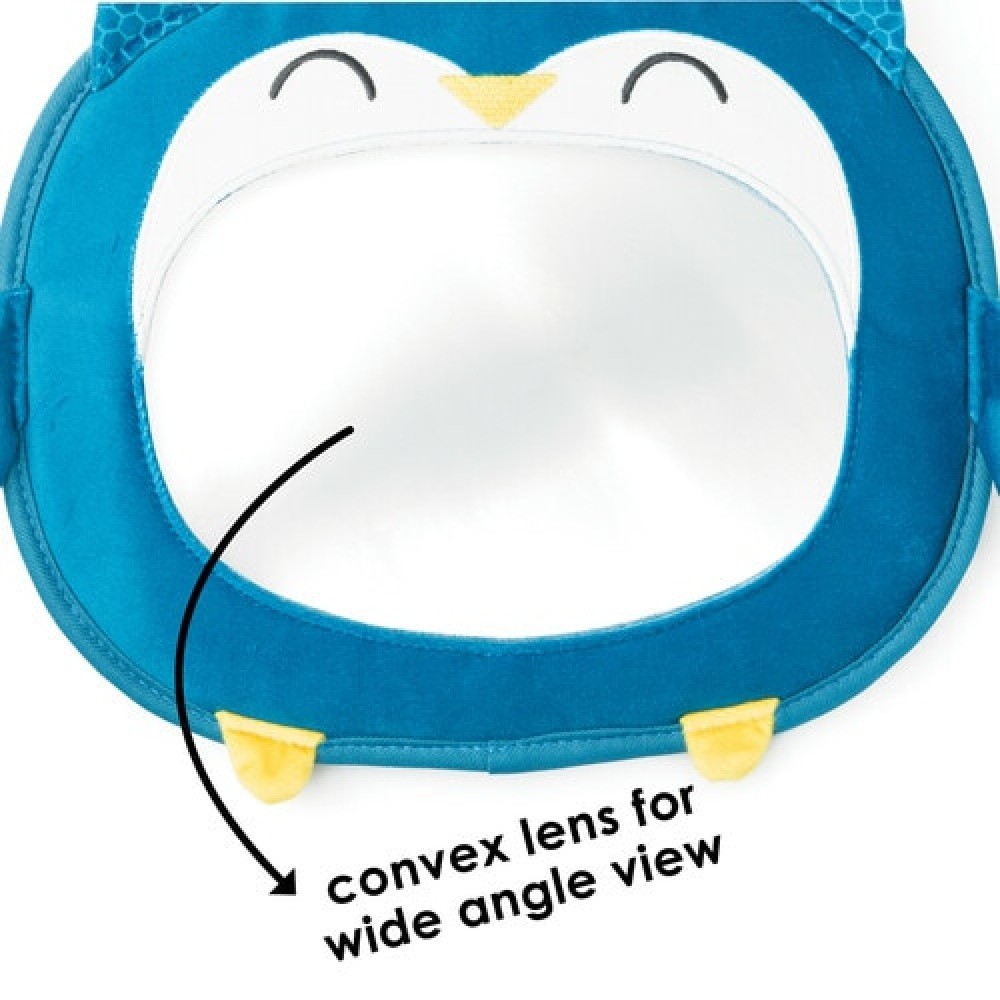 Diono Easy View Character Mirror Owl Mirrors & Shades Baby Bunting NZ