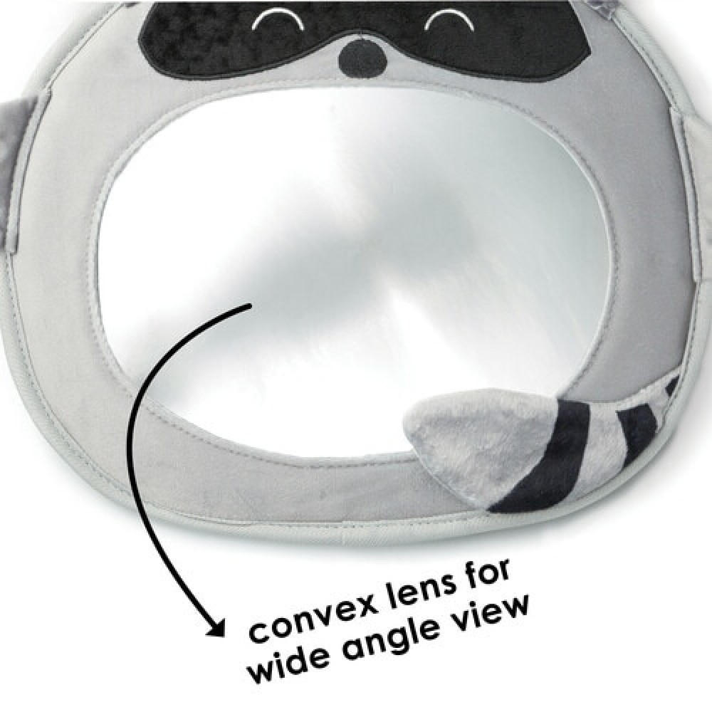 Diono Easy View Character Mirror Raccoon Mirrors & Shades Baby