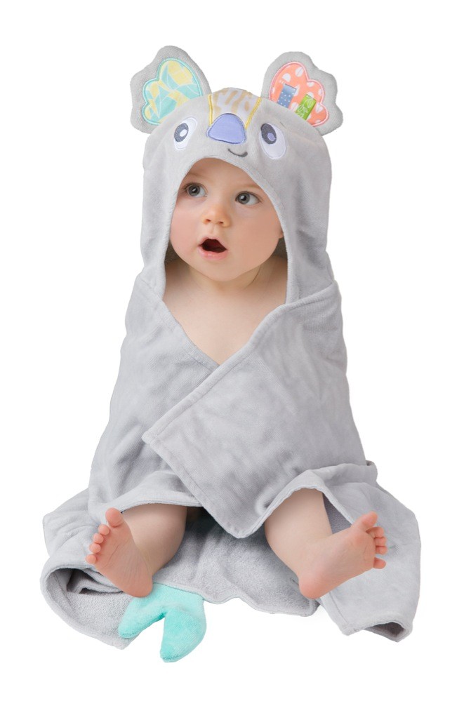 Playgro Fauna Friends Hooded Towel Koala Bedding & linen clearance
