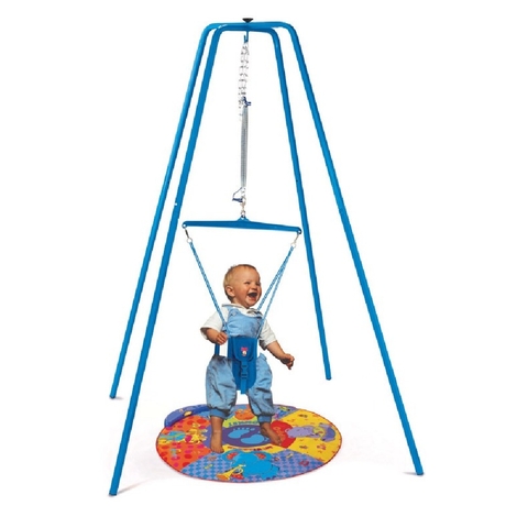 Jolly Jumper Bouncer & Stand Set - Blue image 0 Large Image