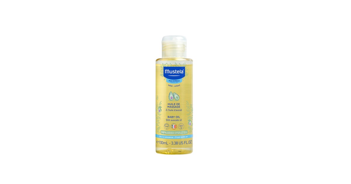 Mustela Baby Massage Oil 100ml