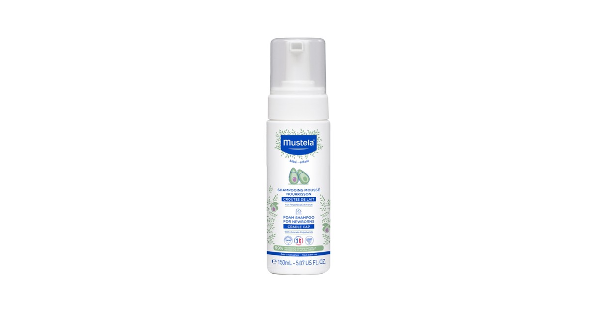 Mustela Foam Shampoo For Newborns 150ml