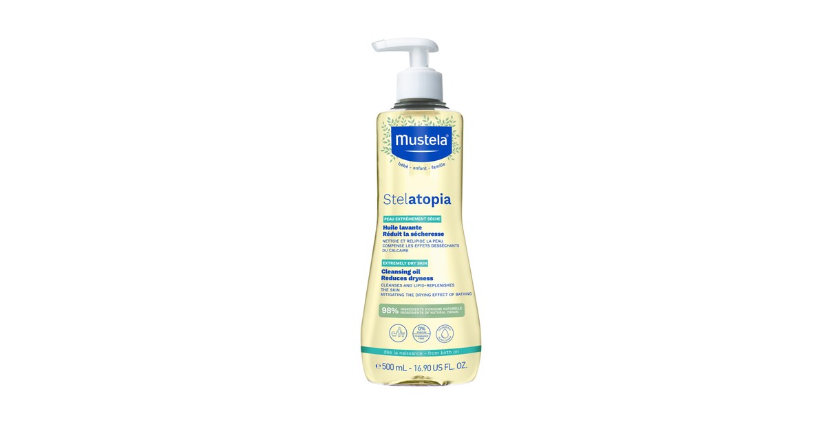 Mustela Stelatopia® Cleansing Oil 500ml