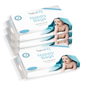 Purely Baby Nappy Bags 50 Pack