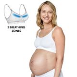 Medela - Pregnancy & Nursing Bra Keep Cool Ultra Bra - White - Size XL 