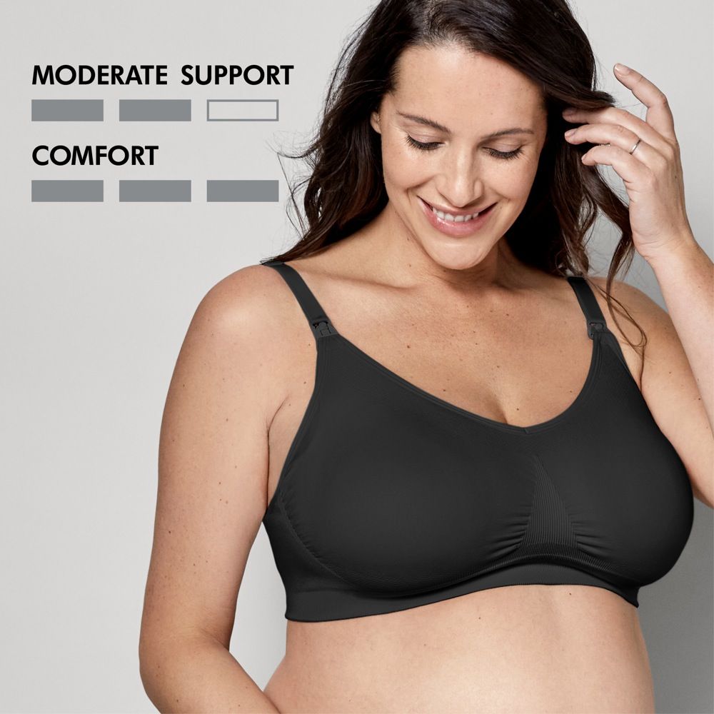 Medela Keep Cool Ultra Maternity & Nursing Bra (x-large/black