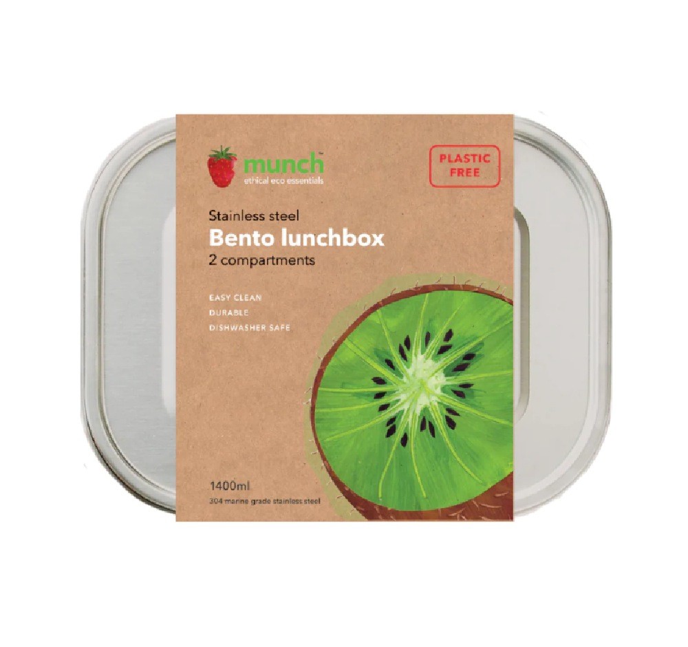 Munch Eco Stainless Steel Bento Lunchbox Food Storage & Preparation