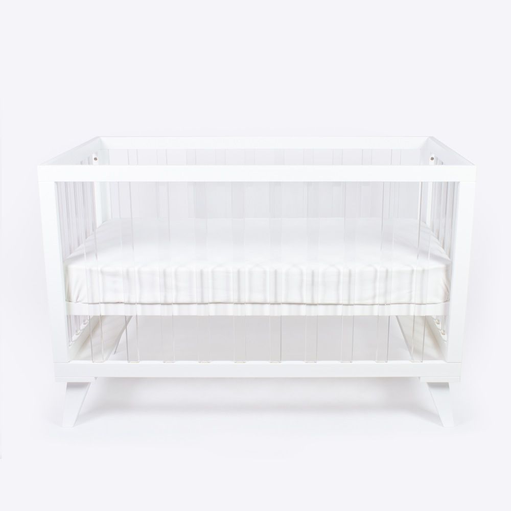 Bebe Care Alisha Acrylic Cot White Cots Baby Bunting AU