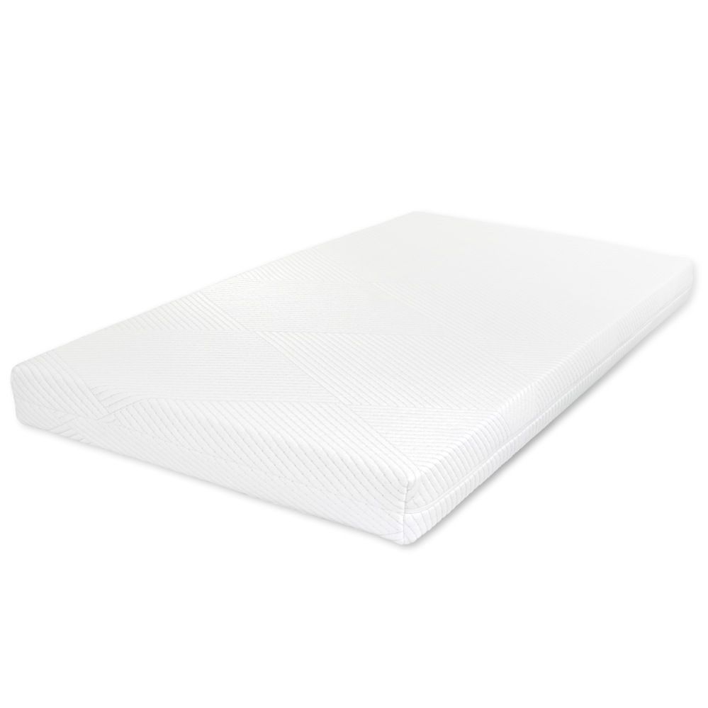 BabyRest DuoCore Bamboo cot mattress White 1300 x 690 x 95mm Mattresses Baby Bunting AU