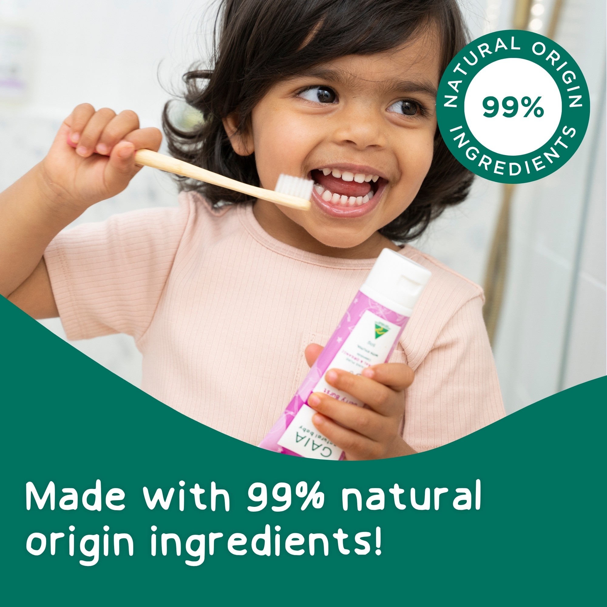 Gaia Probiotic Toothpaste Fruit Smoothie 50G Baby Bunting AU