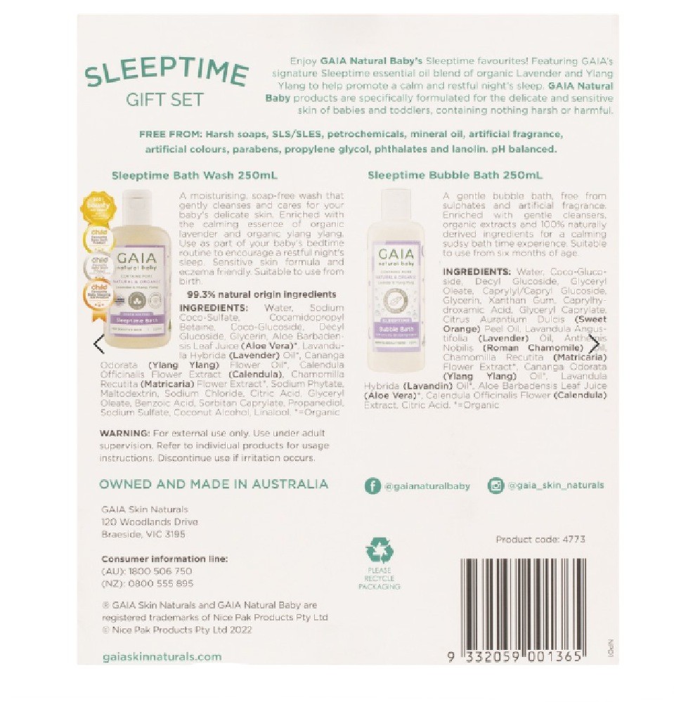 Gaia sleeptime hot sale