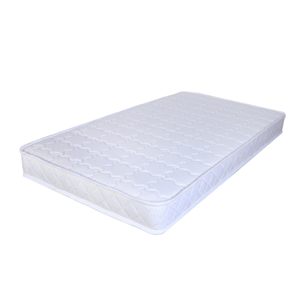 Tasmaneco Rolled Deluxe Pocket Spring Mattress Poly Latex 132X70X11cm