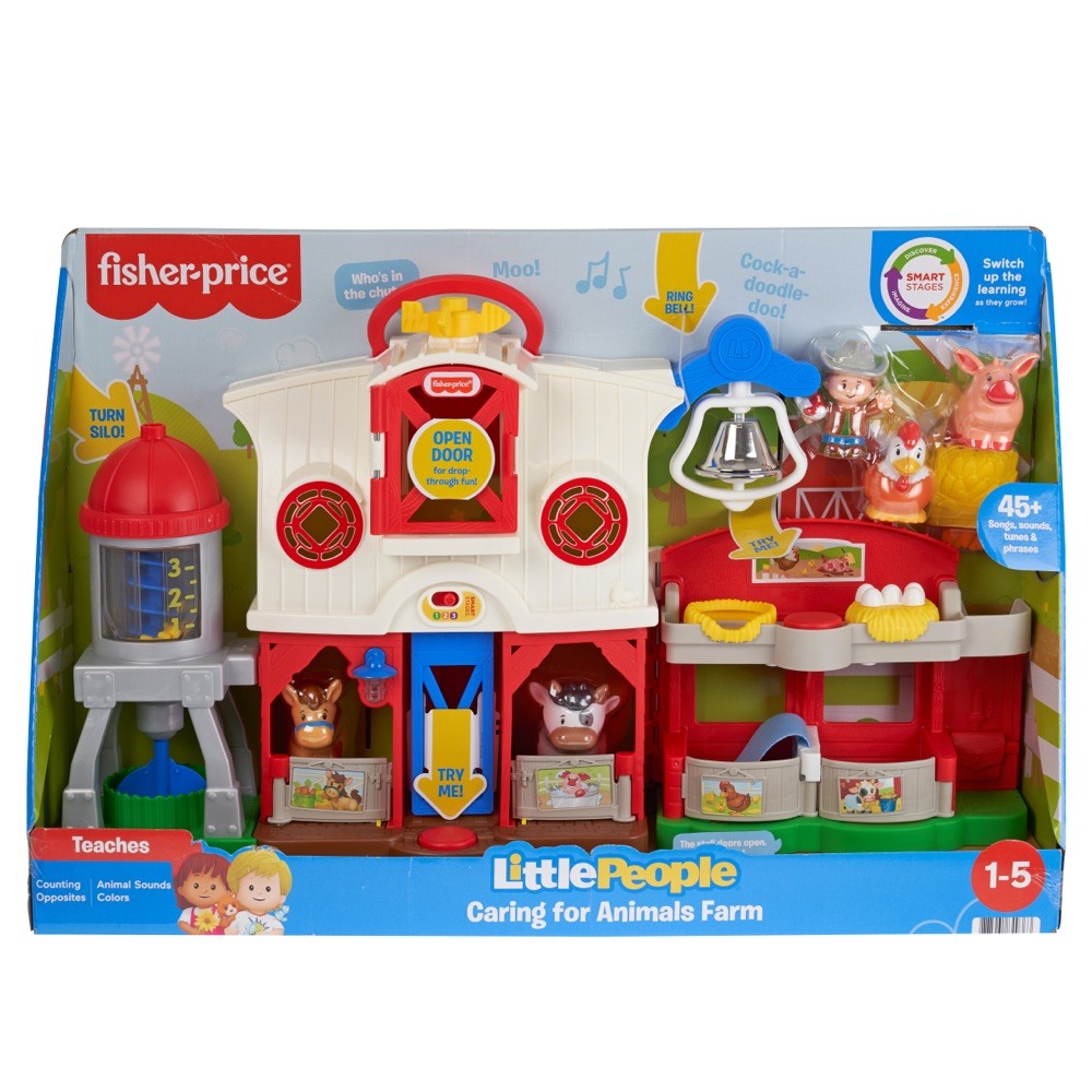 Fisher Price Little People Farm Restage Interactive Toys Baby   124011 1 