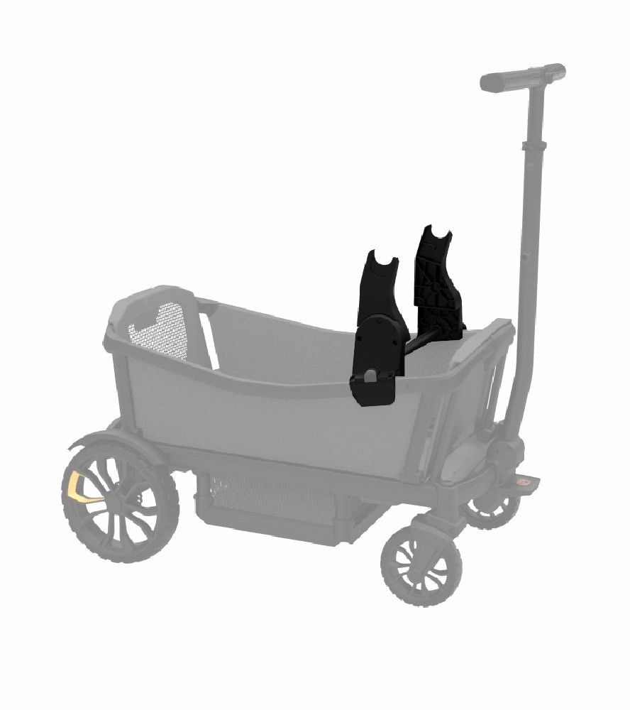 Childcare Veer Infant Car Seat Adapter (Cybex/MaxiCosi/Nuna) Black