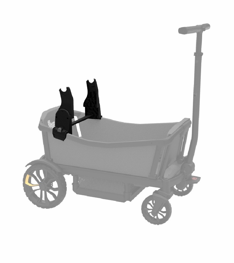 Childcare Veer Infant Car Seat Adapter (Cybex/MaxiCosi/Nuna) Black