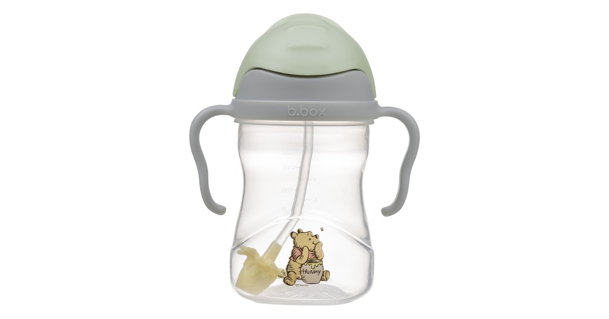 b.box Woody Disney Sippy Cup – Leak-Proof, Weighted Straw 240ml - Multicolor