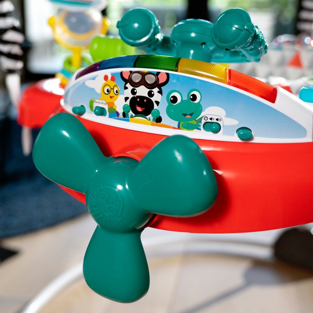 Baby Einstein Airplane Adventure 2-In-1 Activity Jumper | Activity