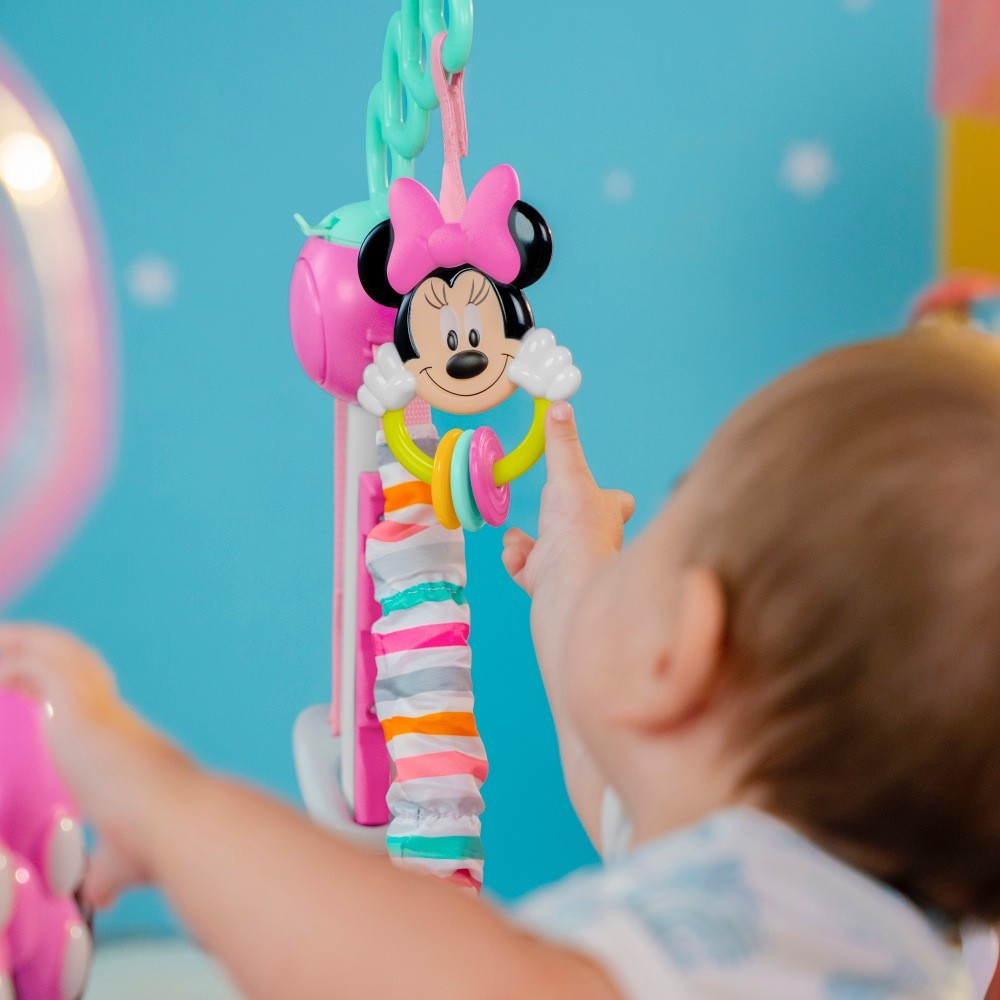 Minnie mouse peekaboo activity jumper australia online