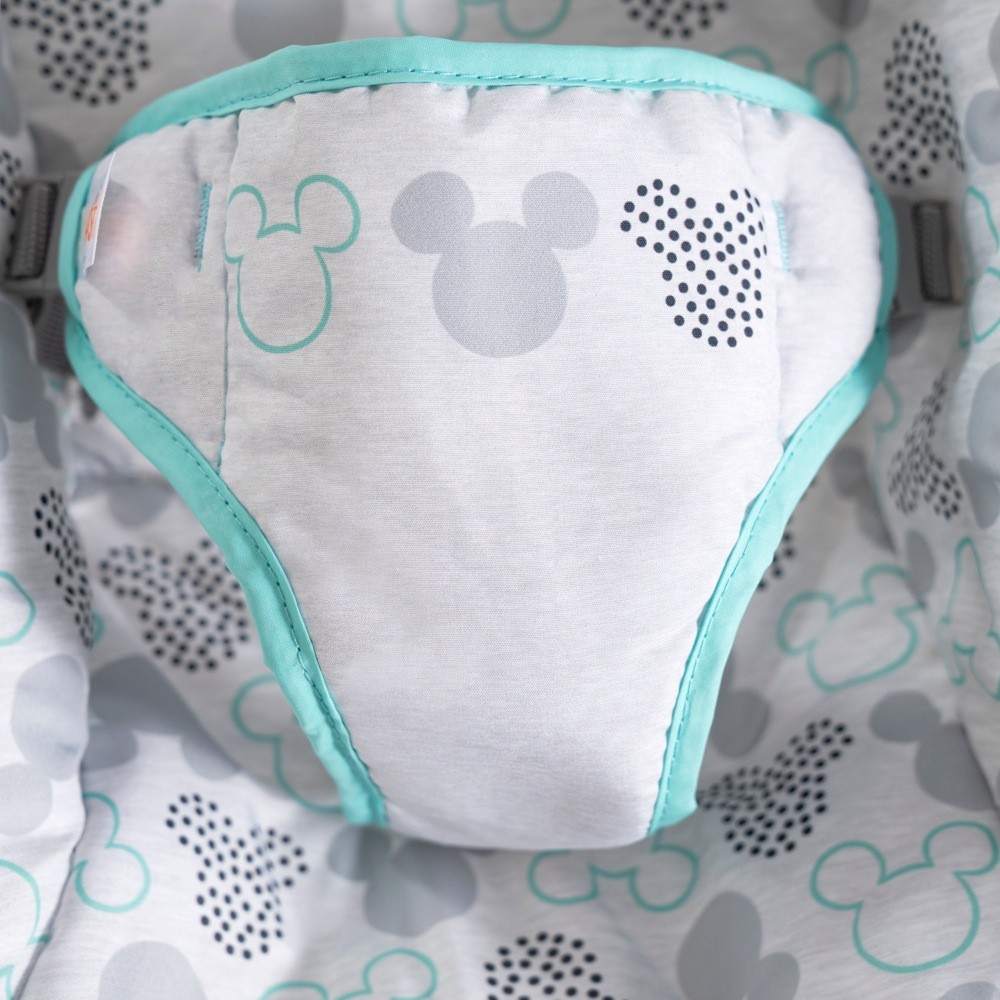 Bright Starts Cradling Comfy Bouncer Mickey Mouse Cloudscapes
