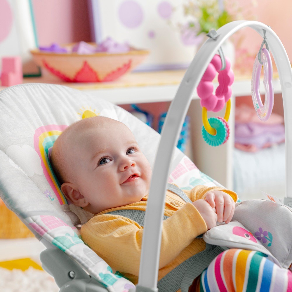 Bright Starts Infant To Toddler Rocker Rosy Rainbow Baby Bunting AU
